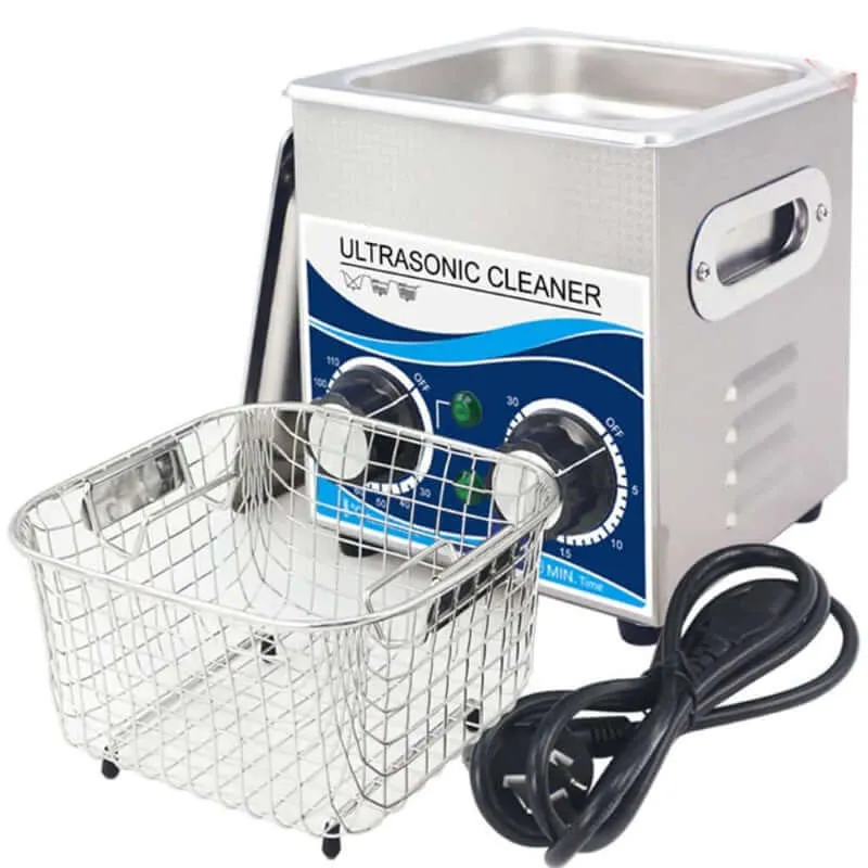 1.3L Heated Ultrasonic Cleaner for Jewelry 60W