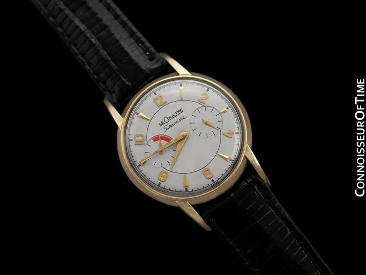 1953 LeCoultre Futurematic Vintage Mens Watch, Curved Lugs - 10K Gold Filled