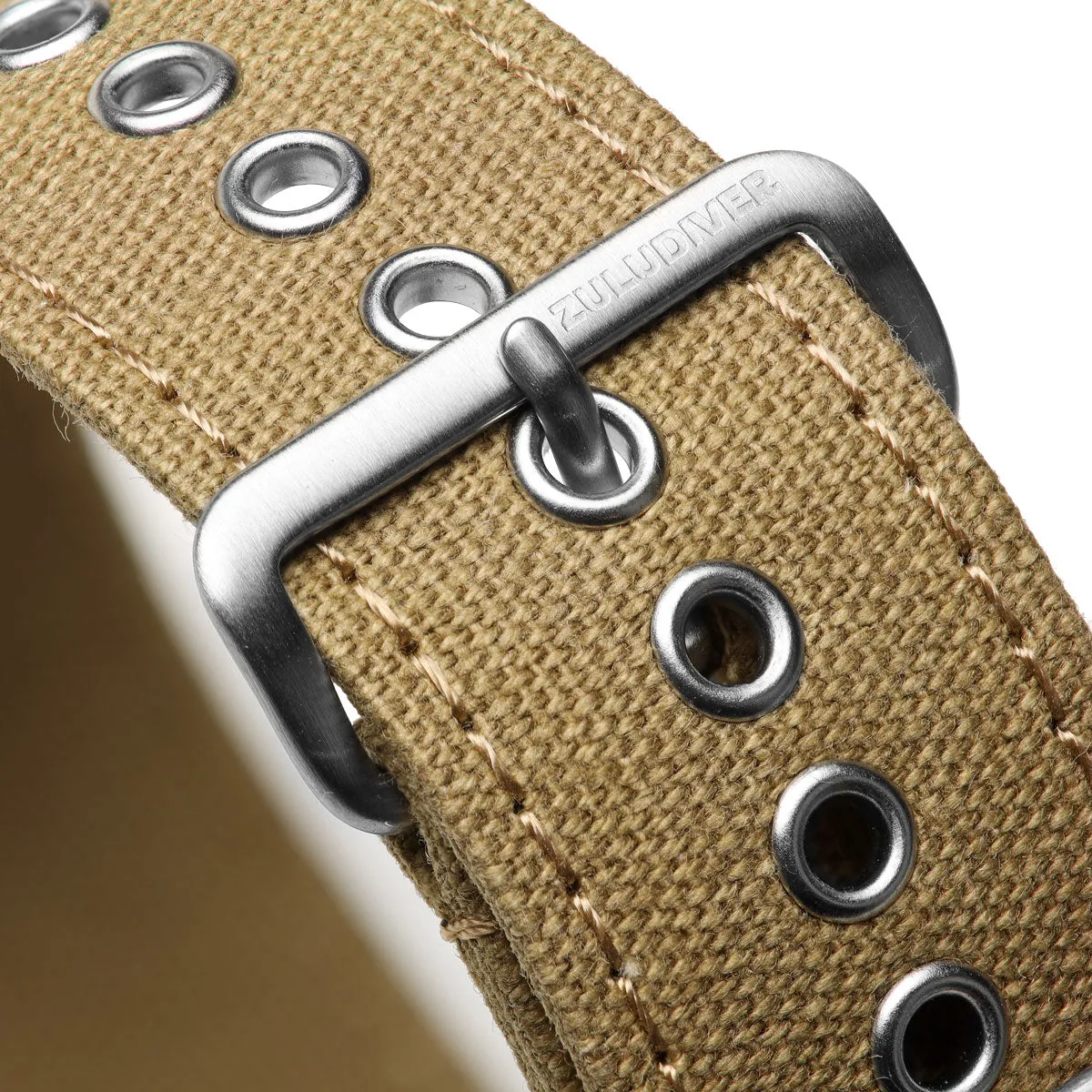 1973 British Military Watch Strap: WARRIOR CANVAS - Desert Sand