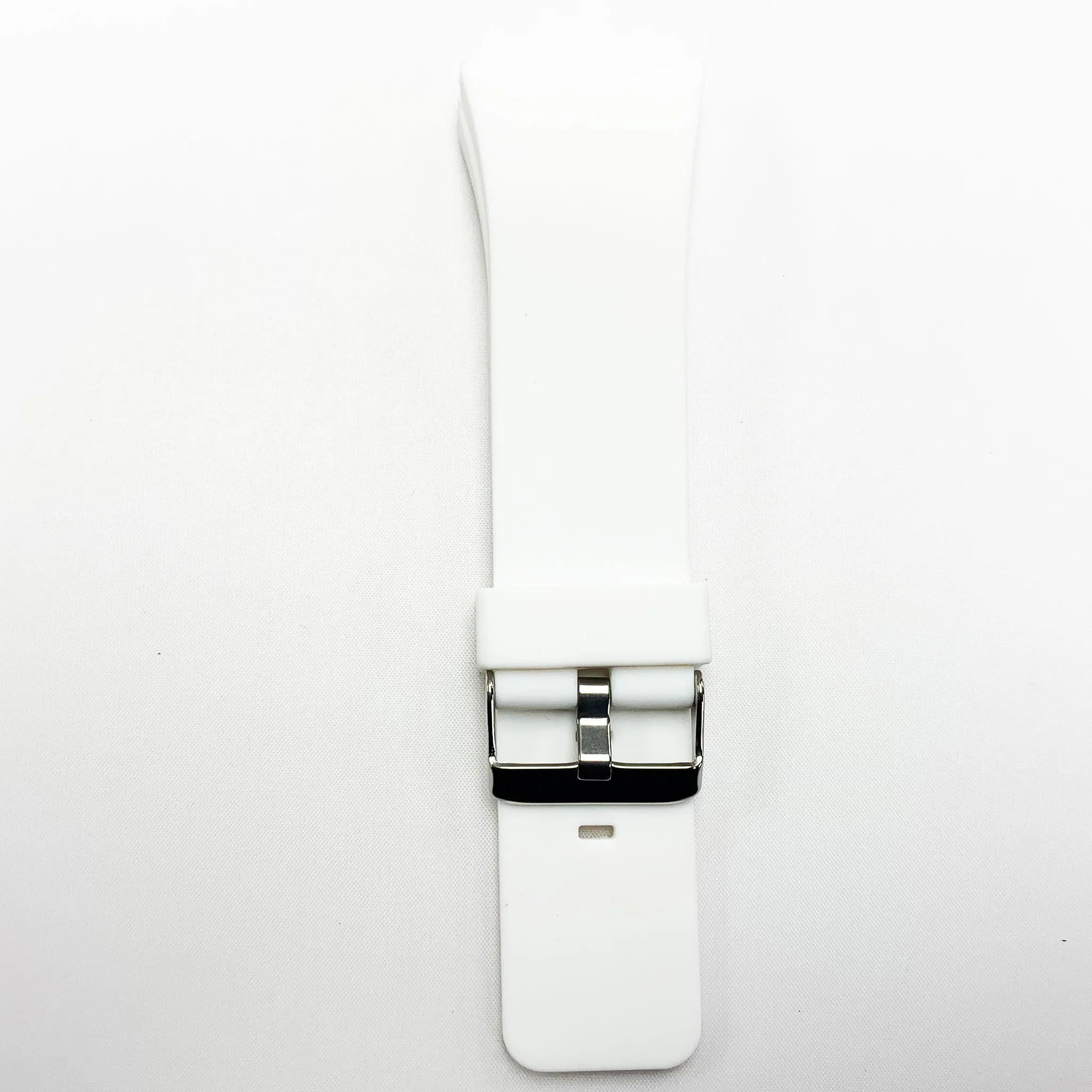 30 MM Silicone Special Watch Band White Color Quick Release Regular Size Big Watch Strap