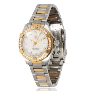 Aquaracer WAY1453.BD0922 Womens Watch in 18kt Stainless Steel/Yellow