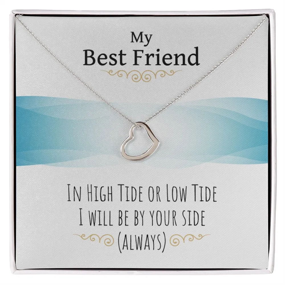 Best Friend Necklace Birthday Gift Friendaversary Gift Christmas gift