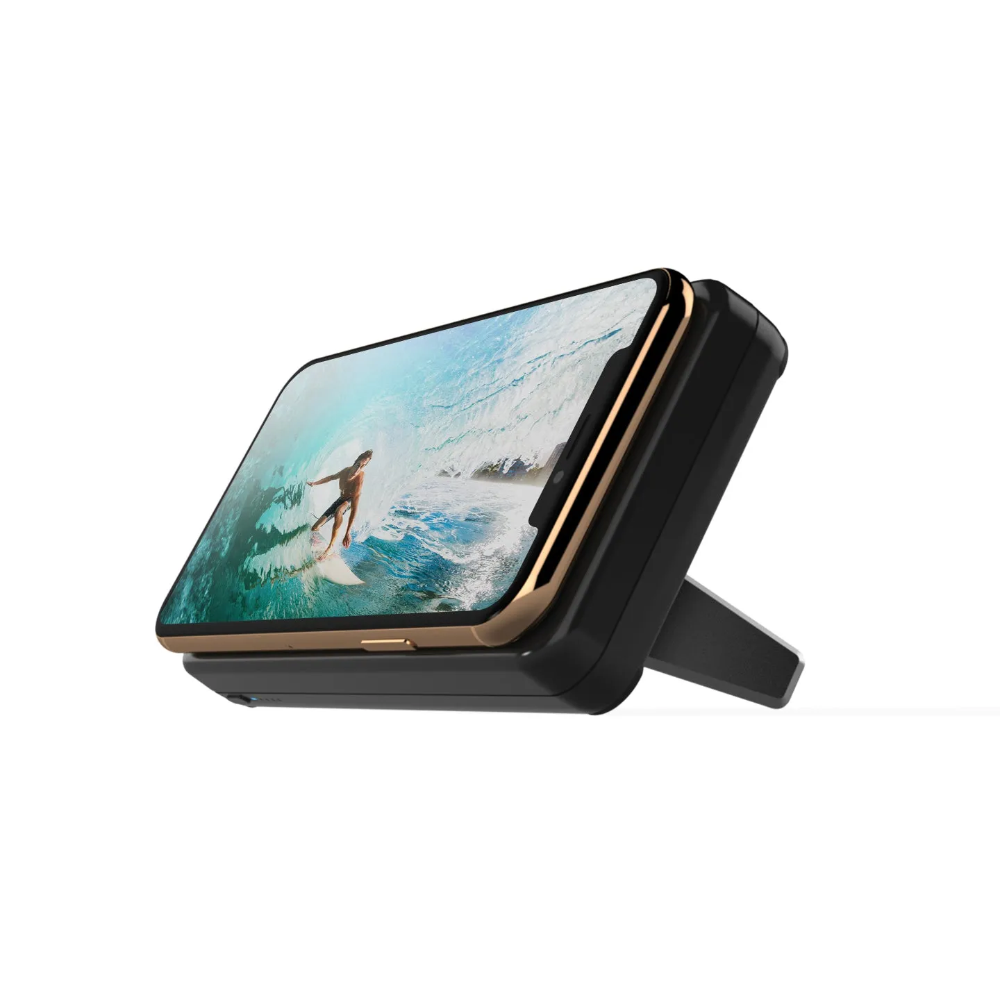 BingeBank | 10000mAh Wireless Charging Powerbank Phone Stand | 18W PD, QC3.0 (U.S. Orders Only Excluding Hawaii and Alaska | No International Availability)