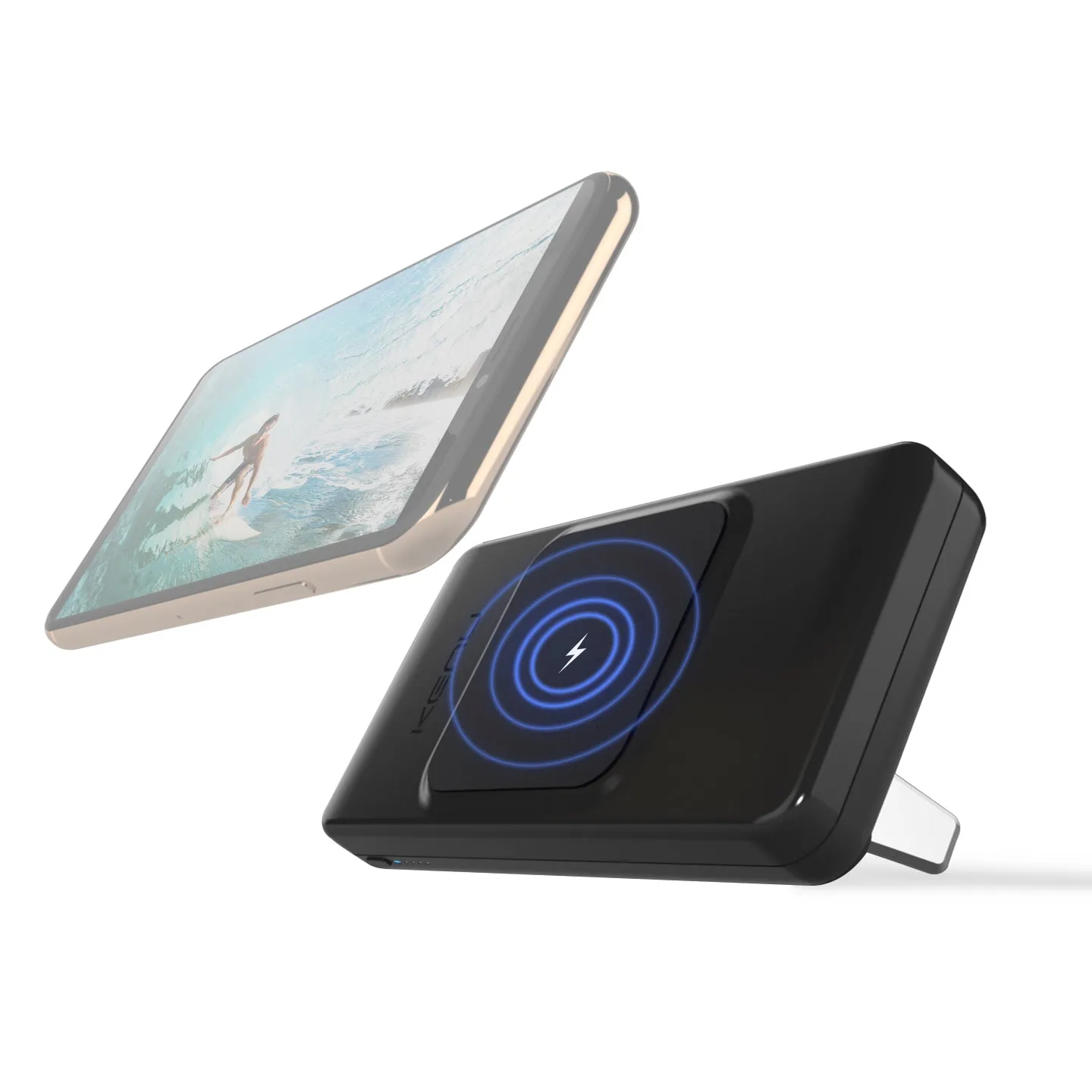 BingeBank | 10000mAh Wireless Charging Powerbank Phone Stand | 18W PD, QC3.0 (U.S. Orders Only Excluding Hawaii and Alaska | No International Availability)