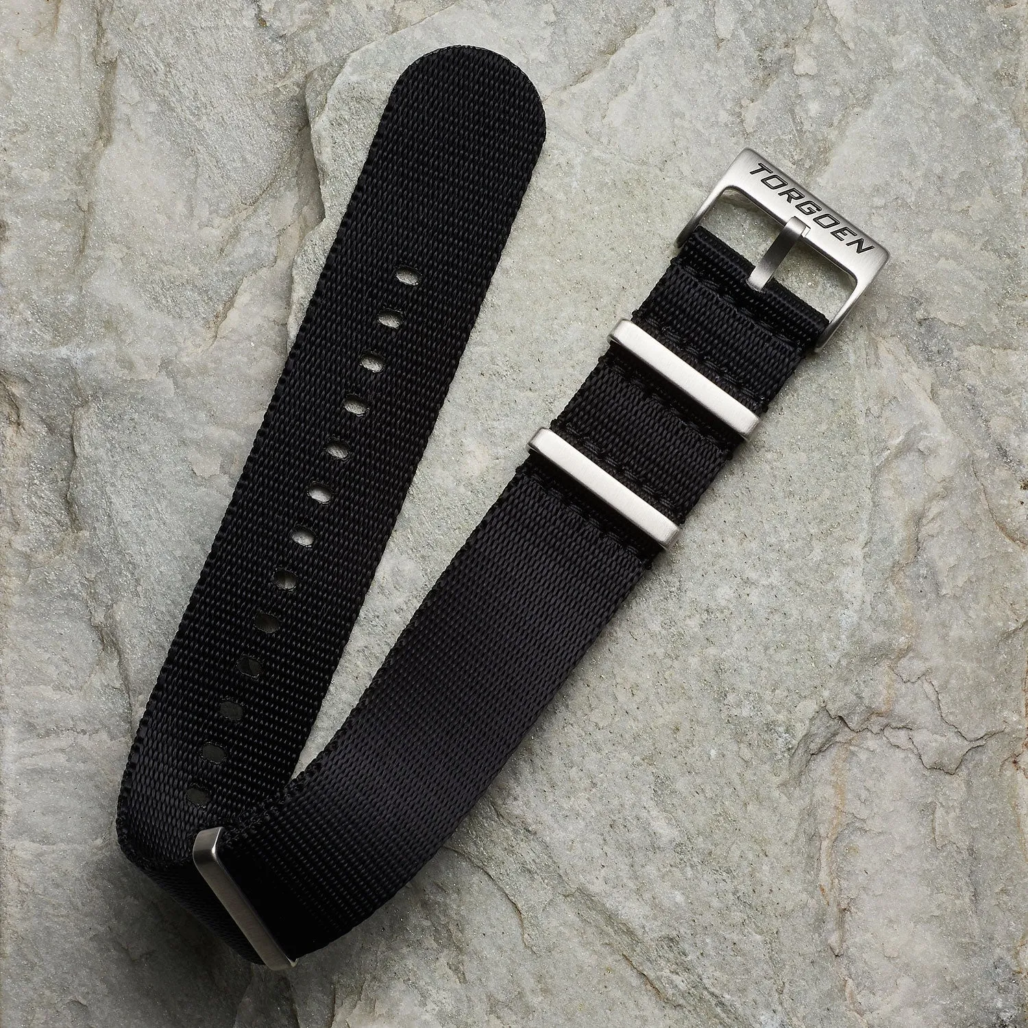 Black Nato Strap | 22mm