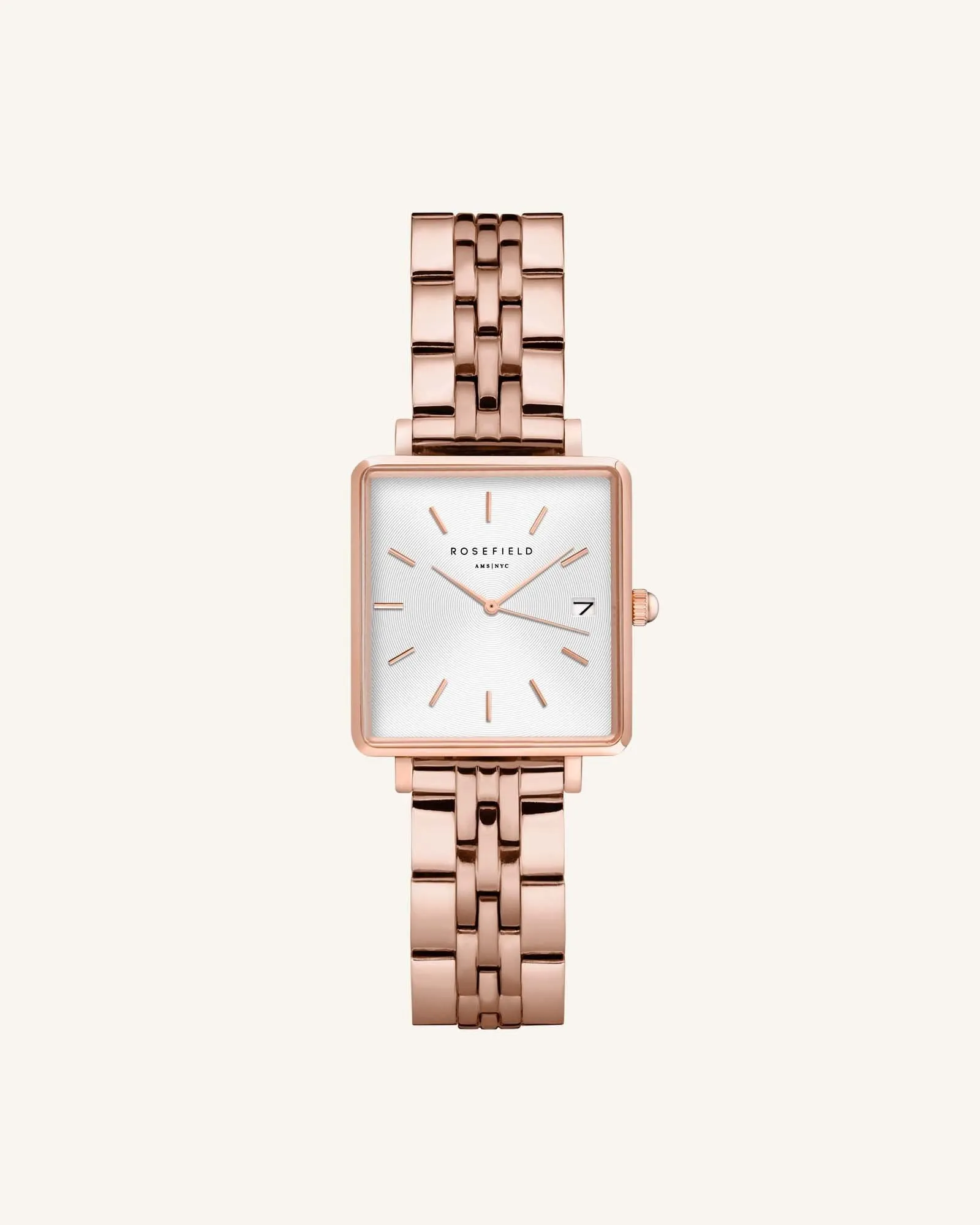 Boxy XS White Rosegold