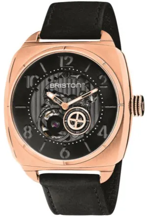 BRIS Watch Streamliner Skeleton Rose Gold IP