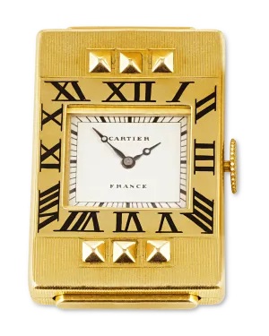 Cartier Art Deco Guillotine Purse Watch