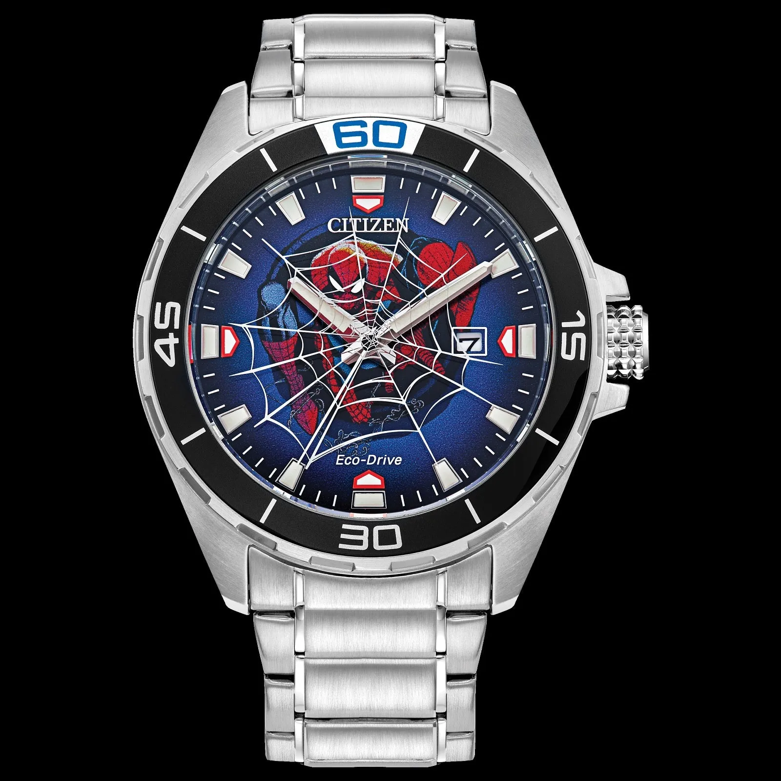 Citizen Eco Drive Spiderman Watch BM7610-52W