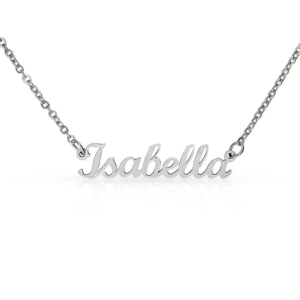 Custom Name Necklace Christmas Gifts Jewelry Birthday Gifts Stainless Steel