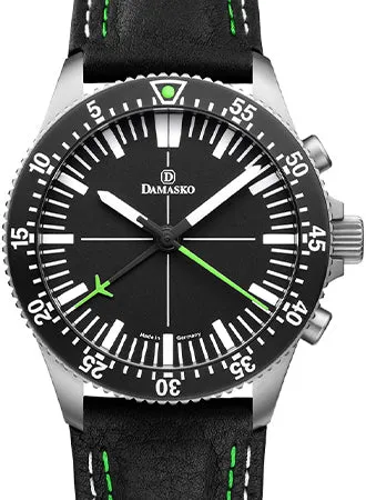 DC80 Green - Central Minutes Chrono