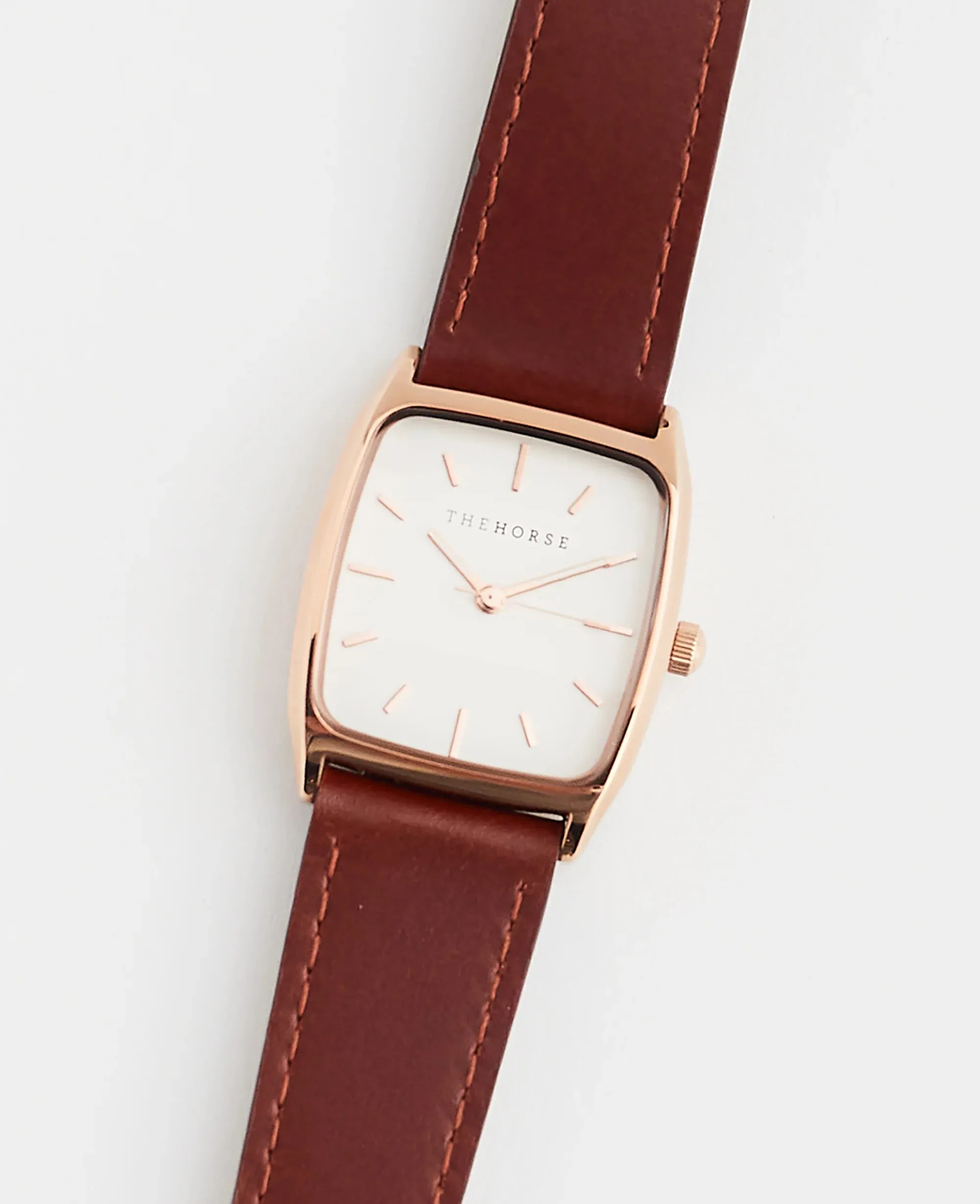 DRESS WATCH (SK6 - Rose Gold / Walnut)