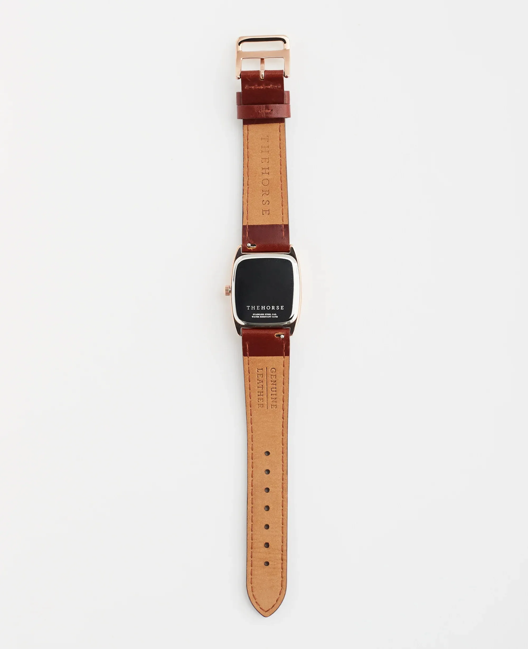 DRESS WATCH (SK6 - Rose Gold / Walnut)