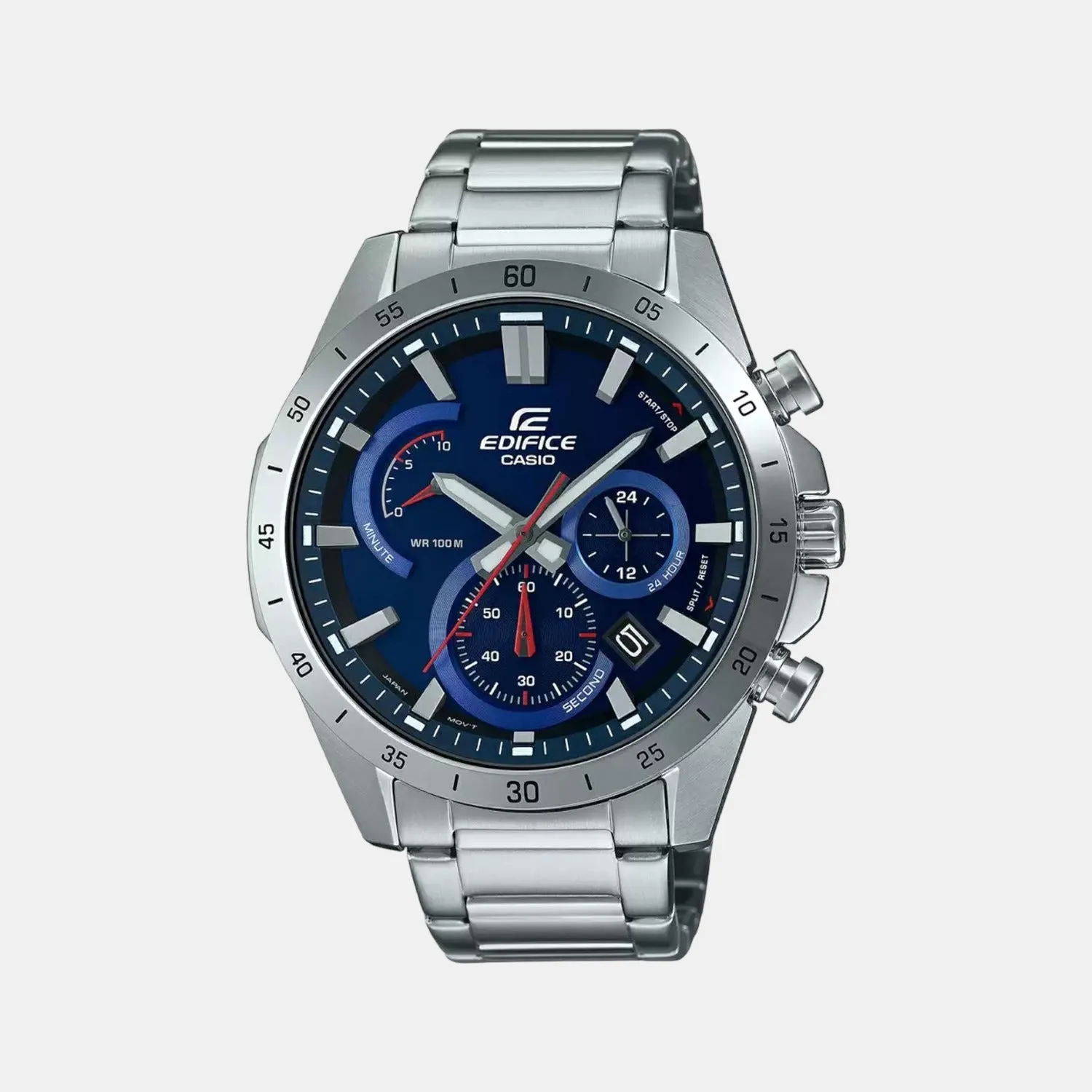 Edifice Men's Stainless Steel Chronograph Watch EX541 - EFR-573D-2AVUDF