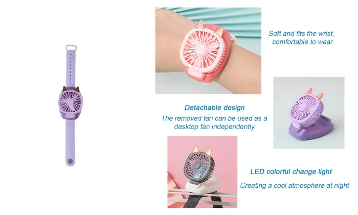 Electric Portable Mini Watch Fan