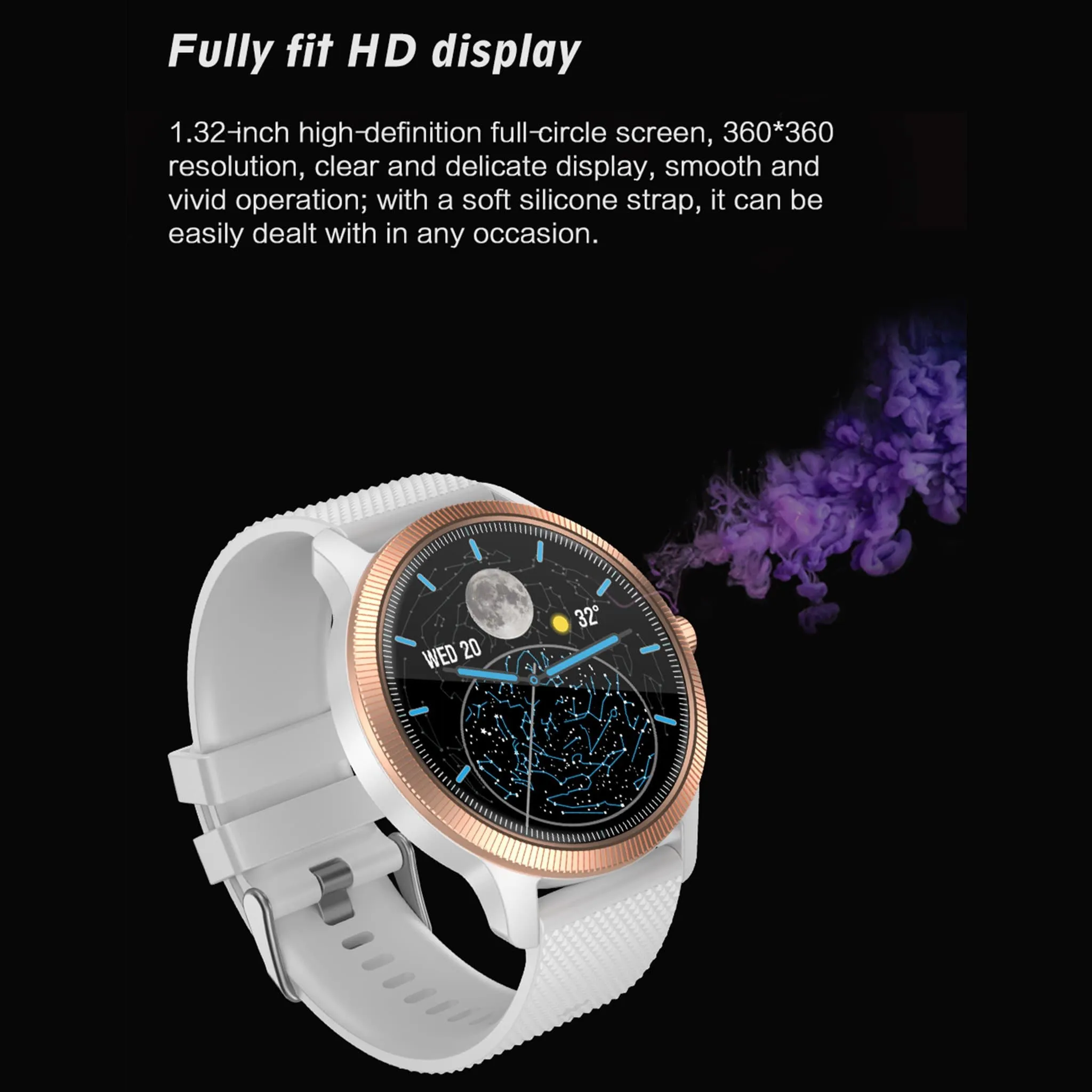 Fashion Luxury Bluetooth Dial-Up Calls Smartwatch Wall Paper Customization