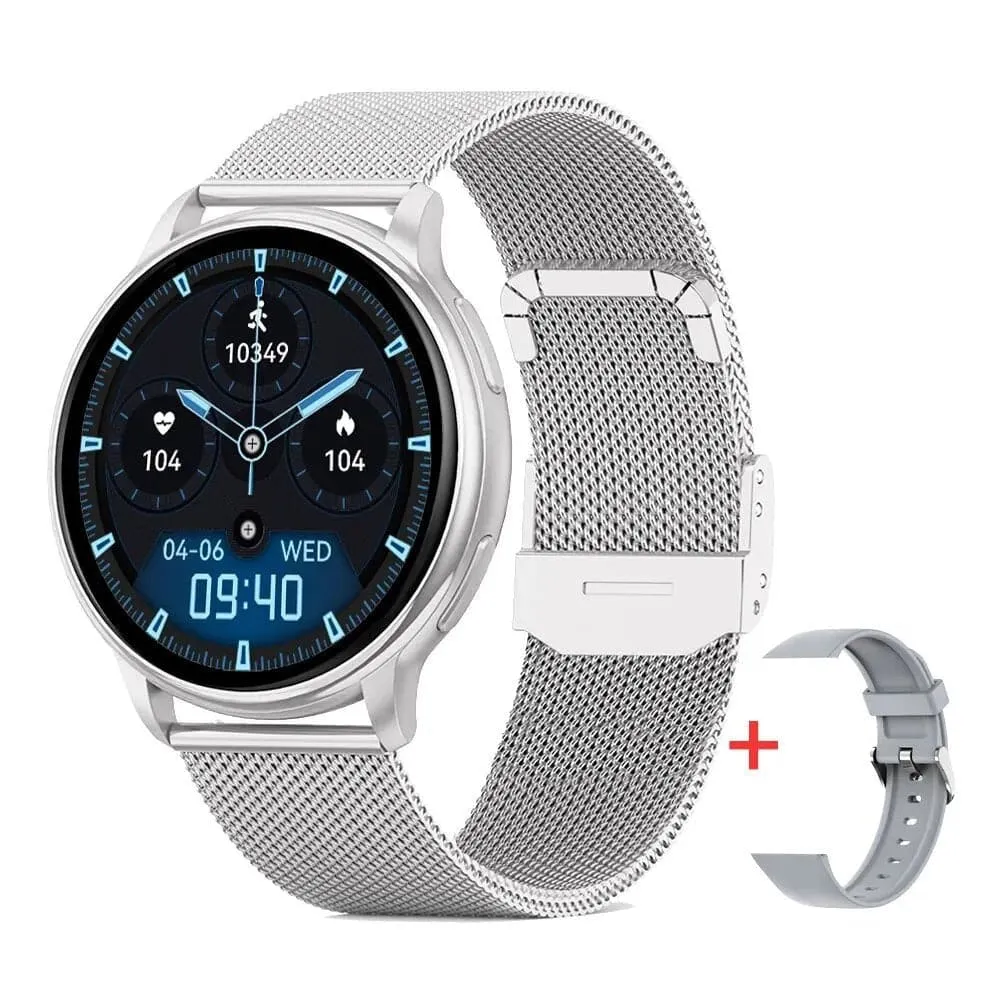 Fitness Tracker Smartwatch with Heart Rate Monitor, Sleep Tracker, and Blood Pressure Monitor