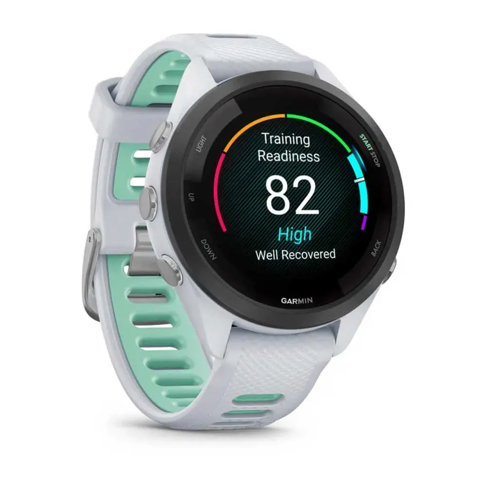 Forerunner 265S Watch - Whitestone/Neo Tropic