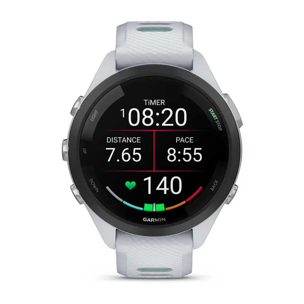 Forerunner 265S Watch - Whitestone/Neo Tropic