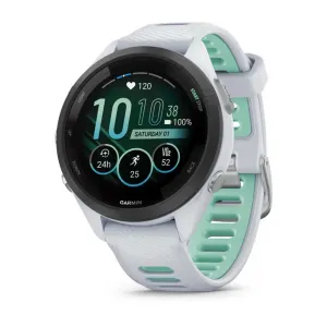 Forerunner 265S Watch - Whitestone/Neo Tropic