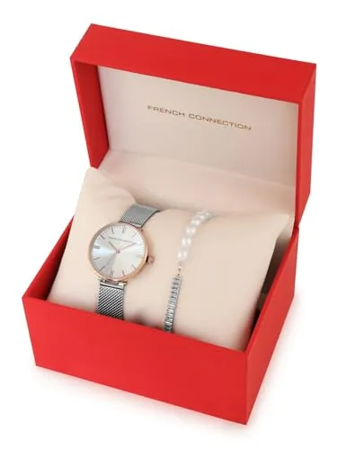 French Connection Analog Silver Dial Women's Watch-FCJPS02