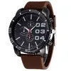 GENVIVIA Stylish Big Dial Silicone  Wrist Watch