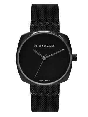 Giordano Analog Stylish Watch for Women Water Resistant Fashion Watch Round Shape with 3 Hand Mechanism Wrist Watch to Compliment Your Look/Ideal Gift for Female - GZ-60076-11