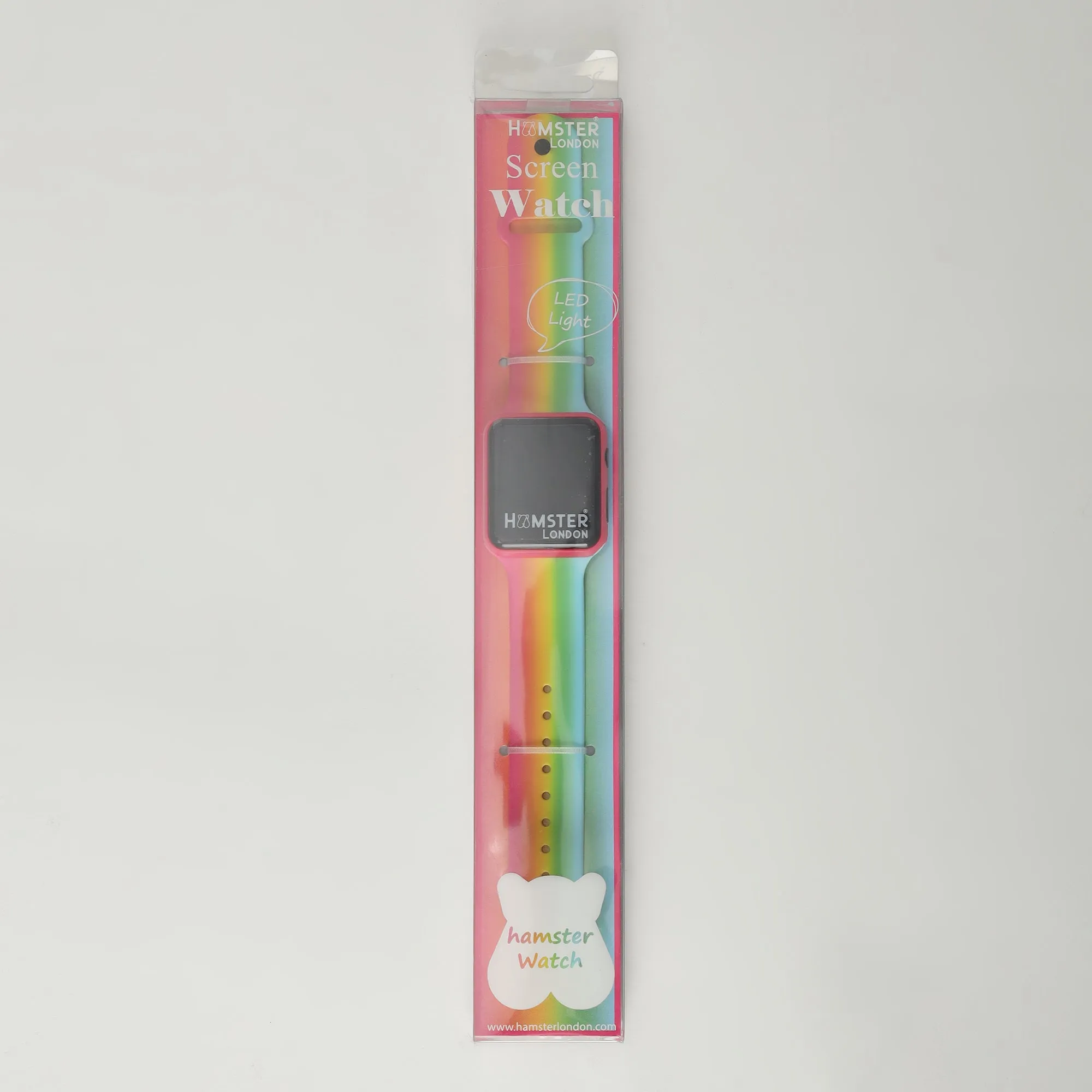 Hamster London Digital Rainbow Watch