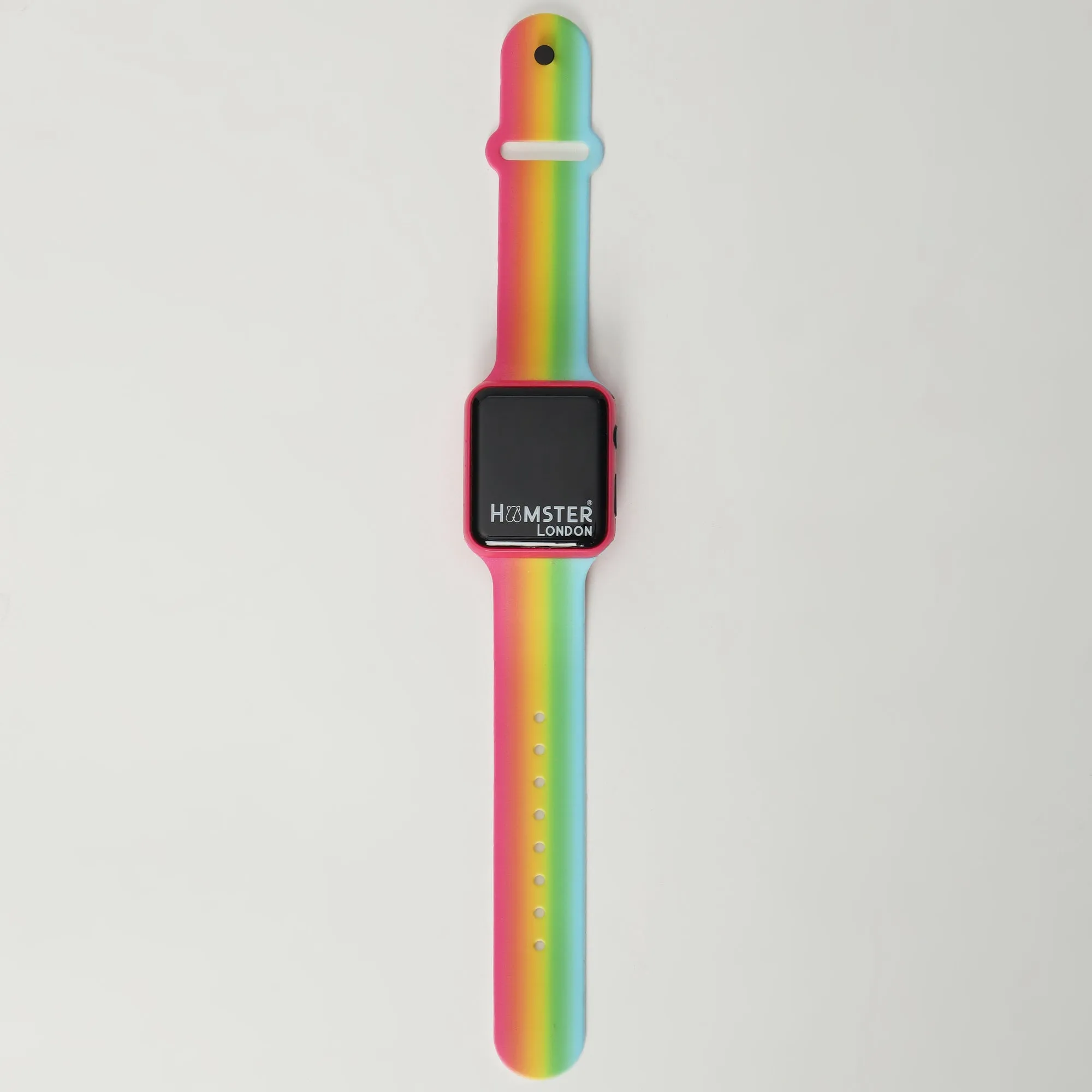 Hamster London Digital Rainbow Watch