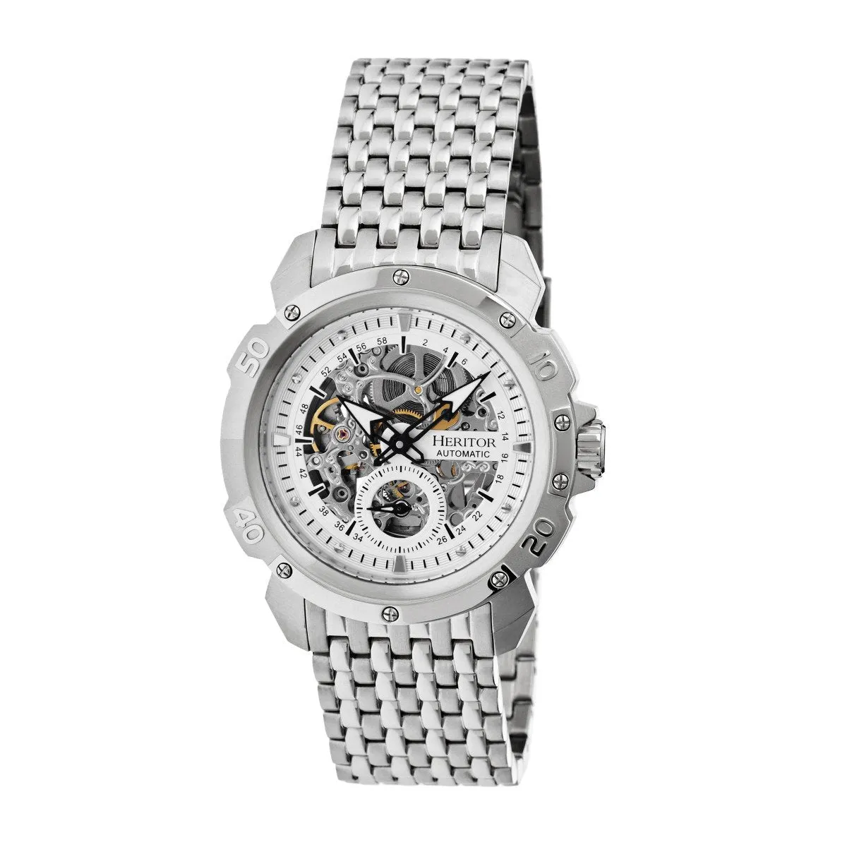 Heritor Automatic Conrad Skeleton Men's Watch