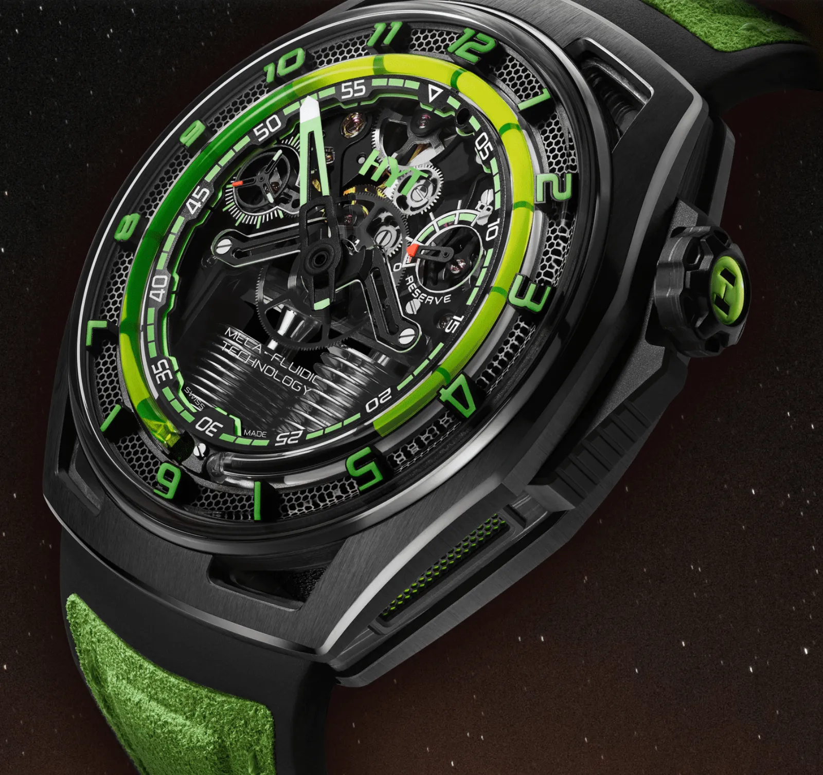 HT Watches Hastroid Green Nebula Limited Edition