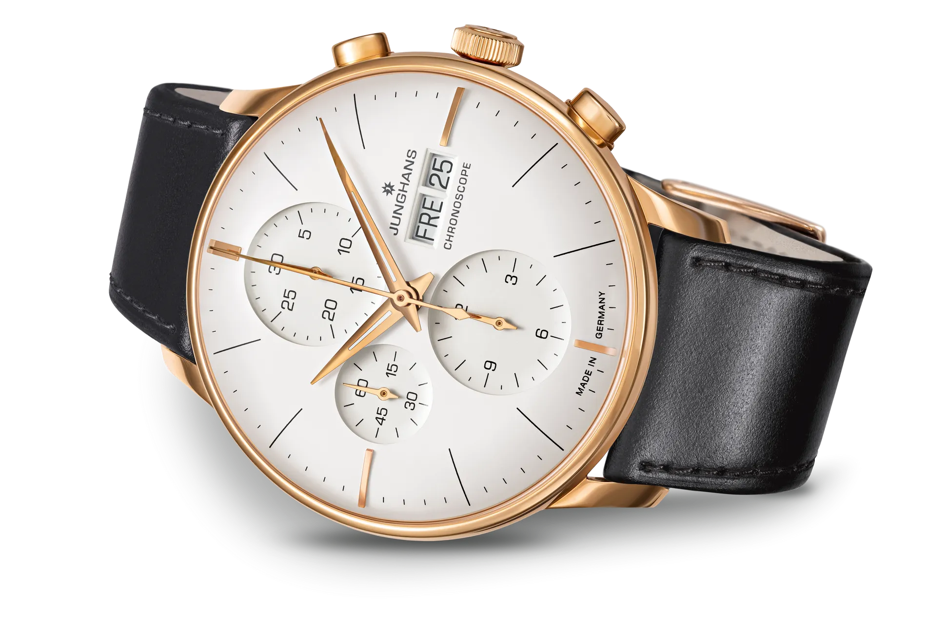 Junghans Man's Watch Meister Chronoscope 027/7023.03