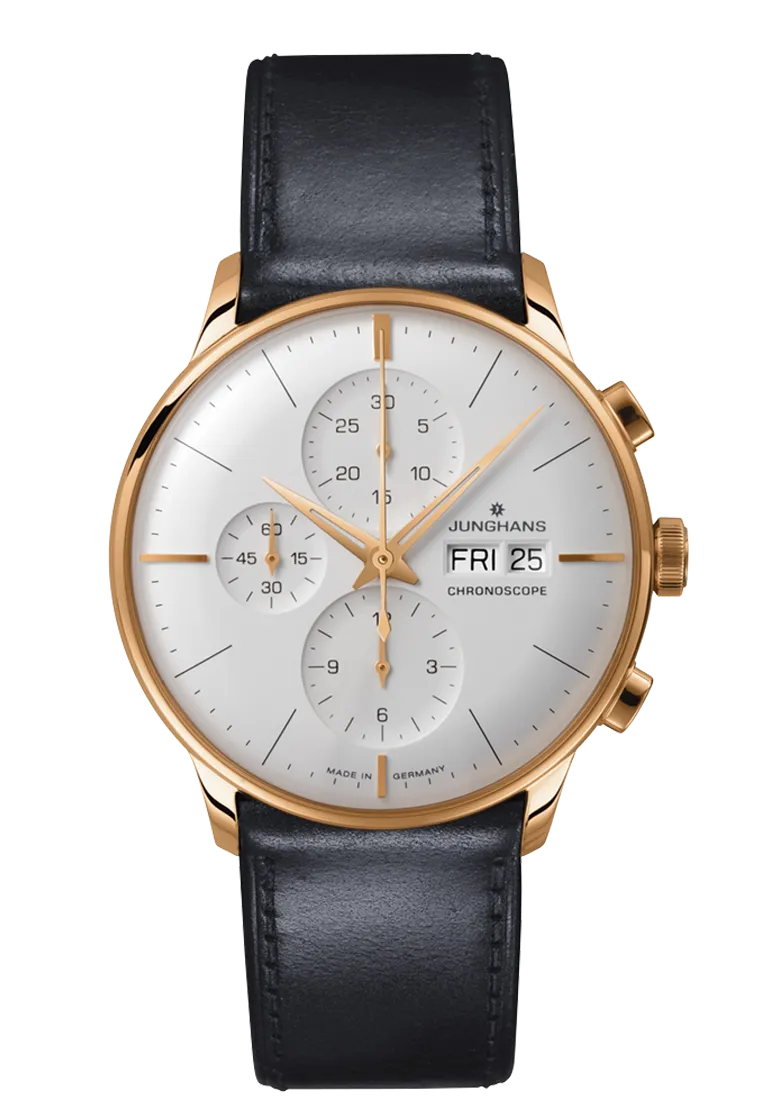 Junghans Man's Watch Meister Chronoscope 027/7023.03