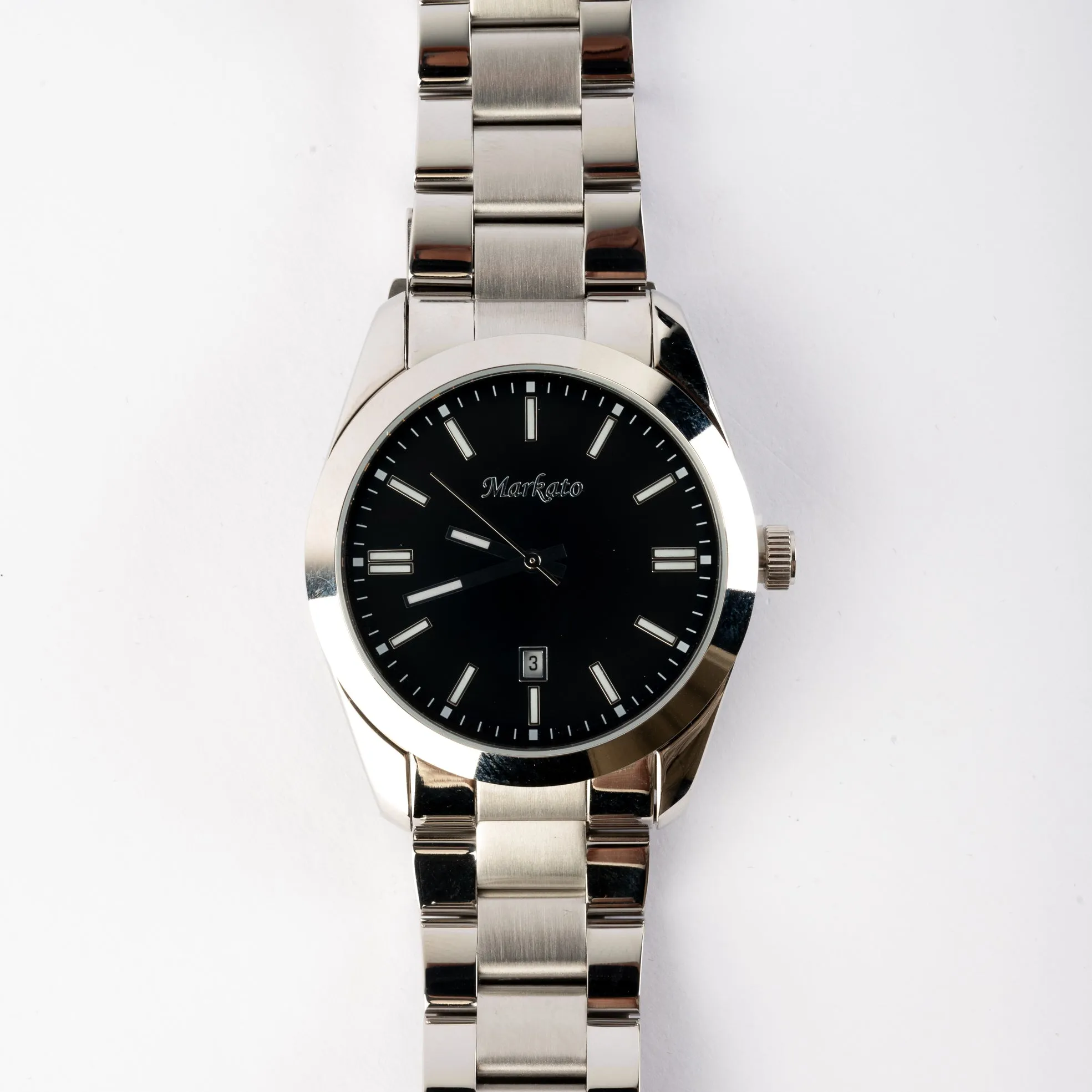 MARKATO Quartz watch for Men - Black Dial