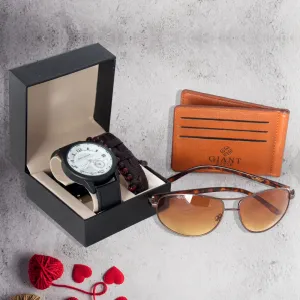 Men Watch Gift Set -7960