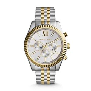 Michael Kors Analog White Dial Men's Watch - MK8344