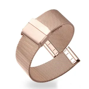 Milanese Stainless Steel Watch Straps compatible with Fitbit Luxe