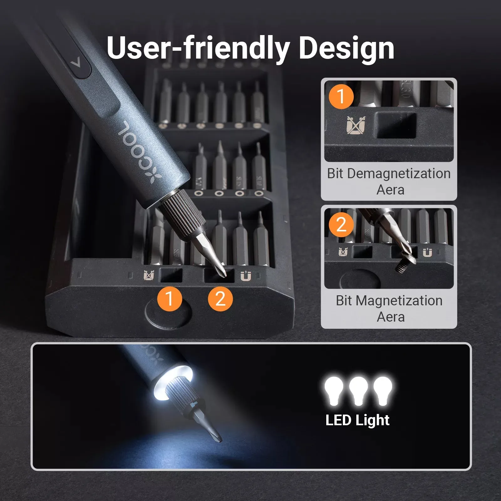 Mini Electric Precision Screwdriver Set