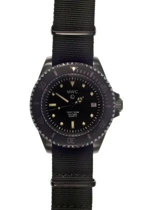 MWC 300m / 1000ft PVD Steel Military Divers Watch (Quartz)