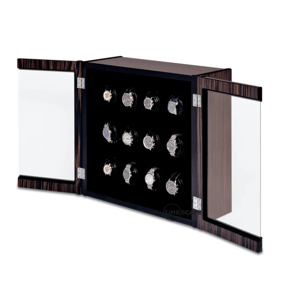 Orbita - Avanti 12 Watch Winder | Macassar/Carbon