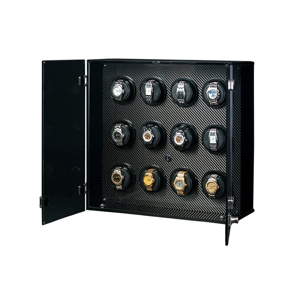 ORBITA - Milano 12 Watch Winder | Carbon Fiber