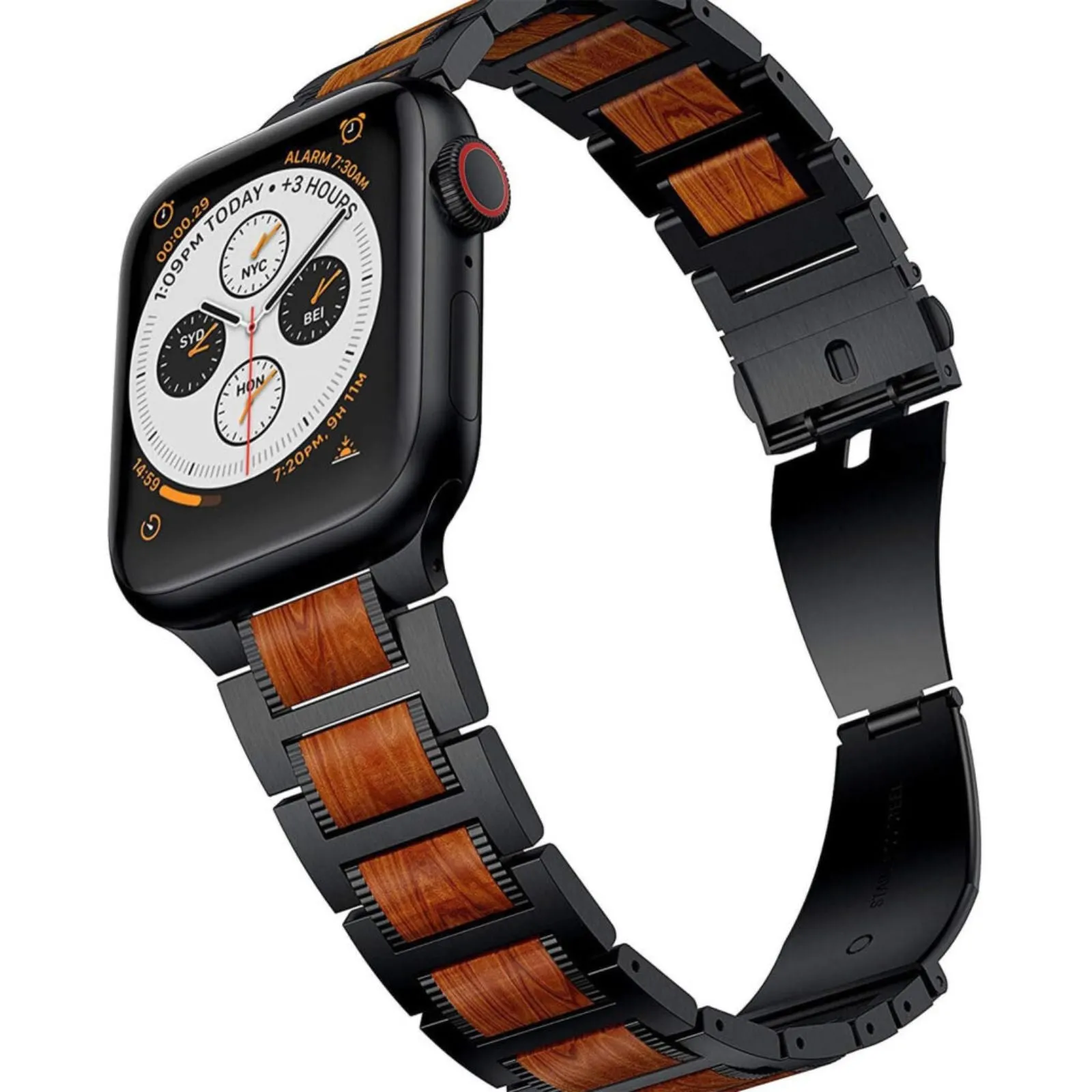 Premium Apple Watch Band - Red Sandalwood