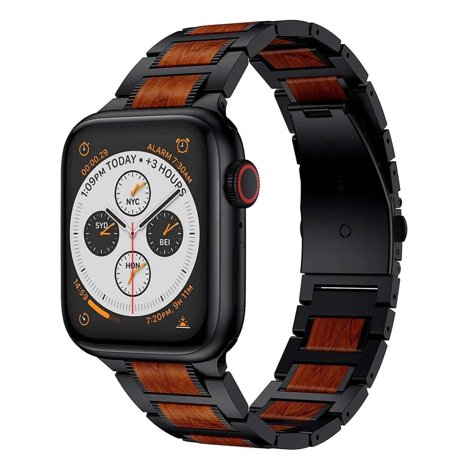 Premium Apple Watch Band - Red Sandalwood