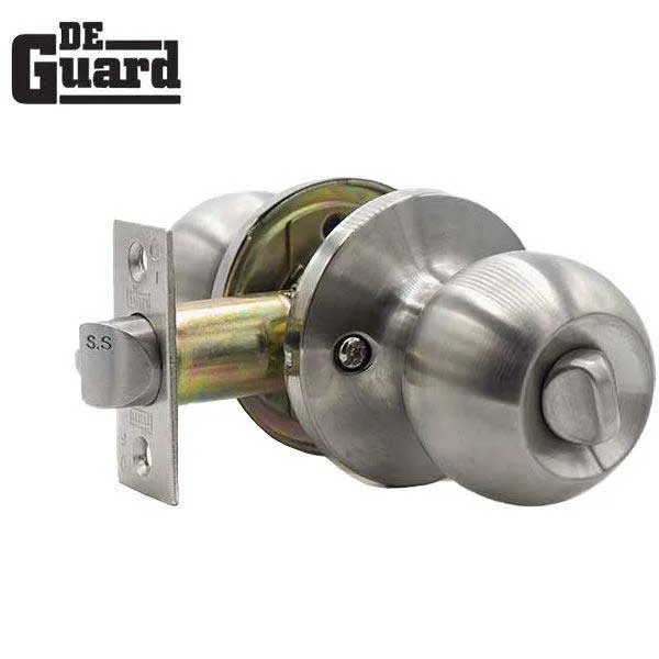 Premium Combo Lockset - Stainless Steel - Entrance - Grade 3 - KW1