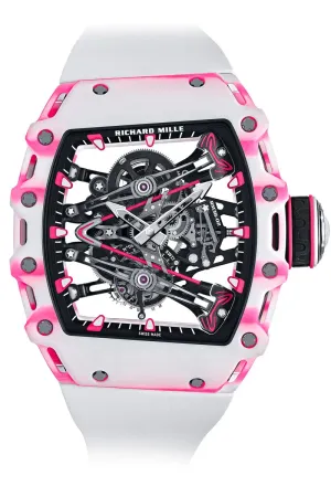 Richard Mille Rm 38-02 Tourbillon Bubba Watson  Pink Tourbillon Watch