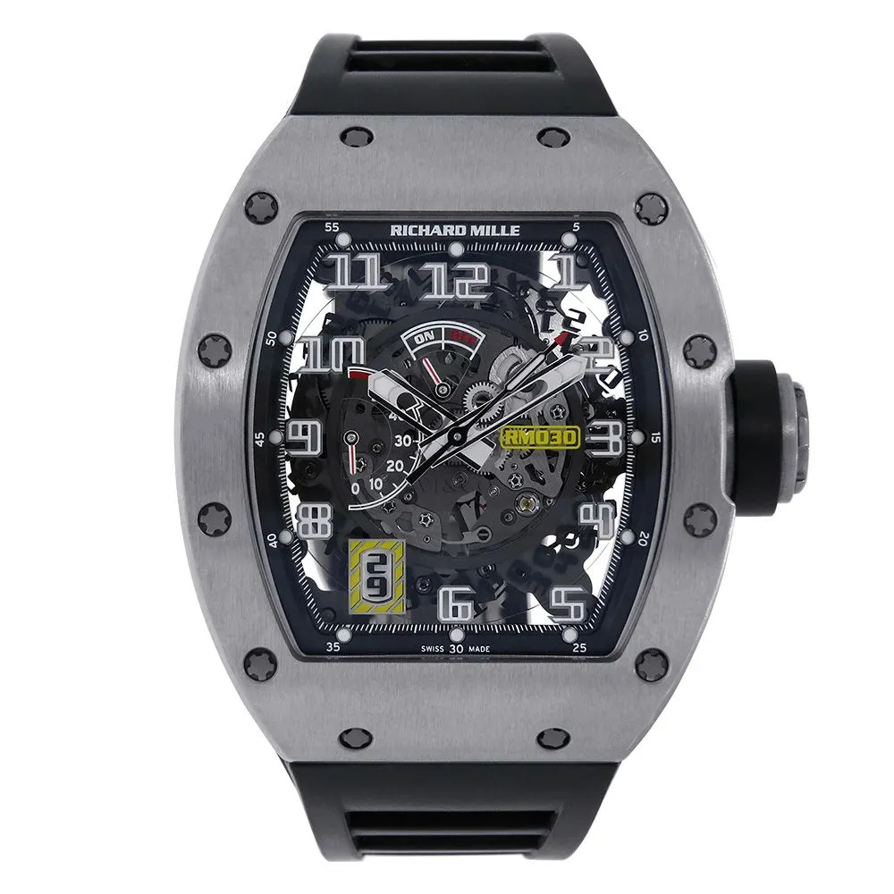 Richard Mille RM030 Titanium Automatic Arabic Skeleton Dial RM 030