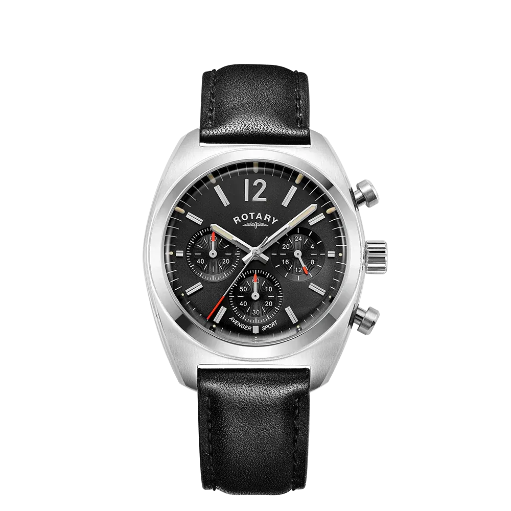 Rotary RW 1895 Chronograph Men's Black Watch GS05485/65