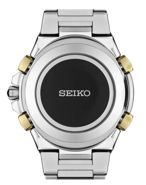 Seiko Coutura Radio Sync Solar Chronograph 44.5 mm Gray Dial Men's Watch (SSG010)