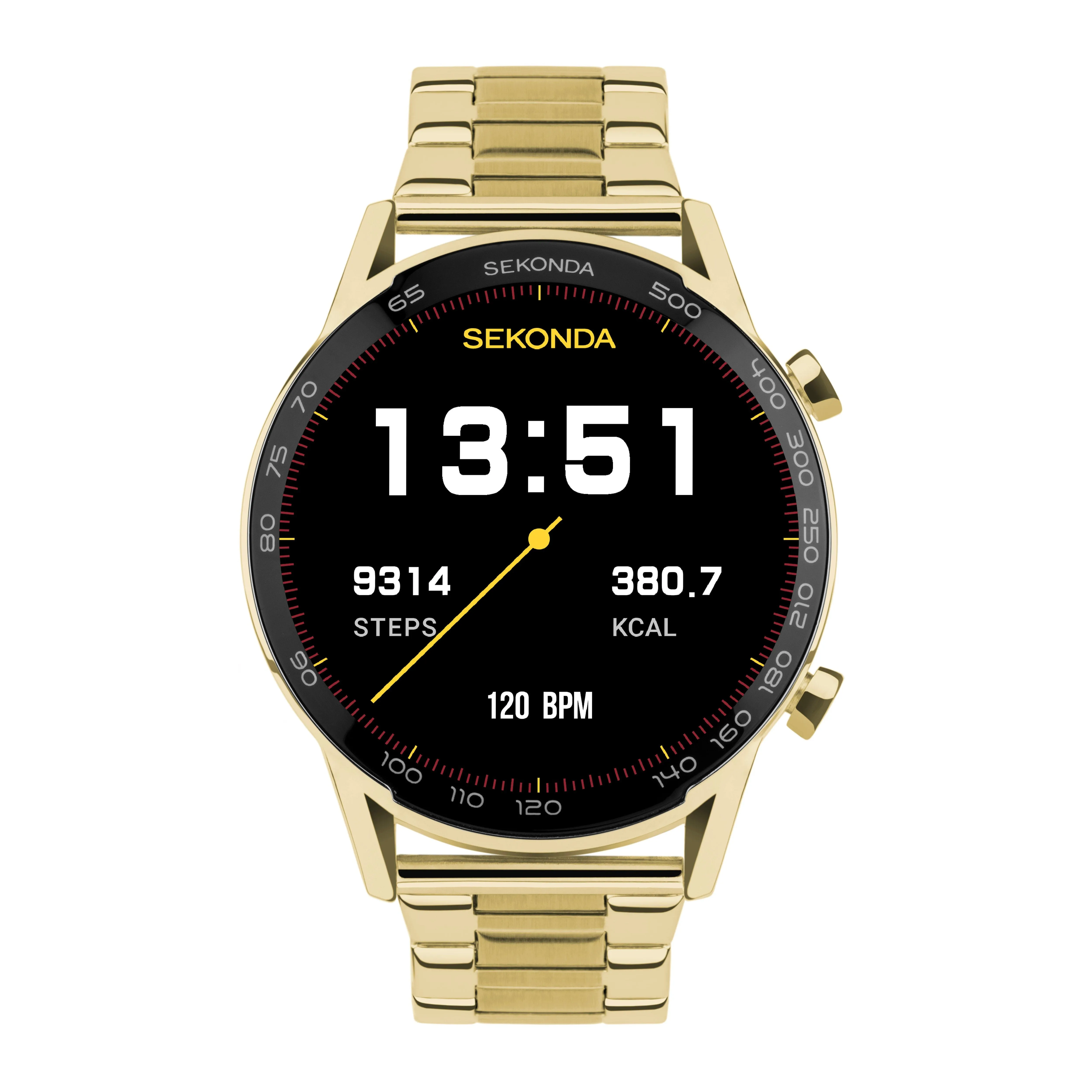 Sekonda Smart Active  LCD Gold Watch - SK30227