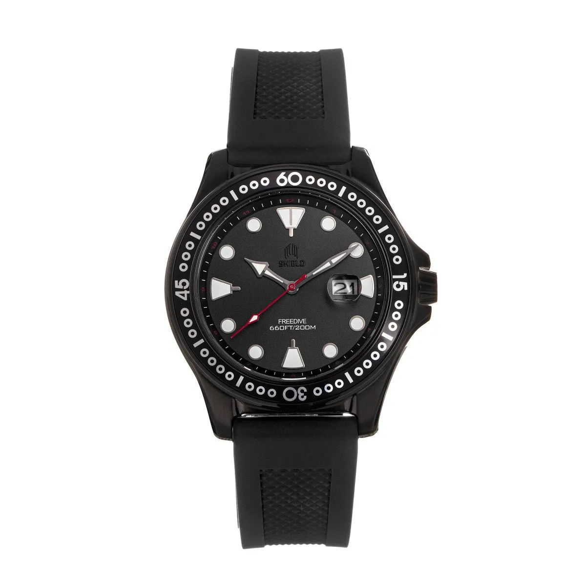 Shield Freedive Strap Watch w/Date